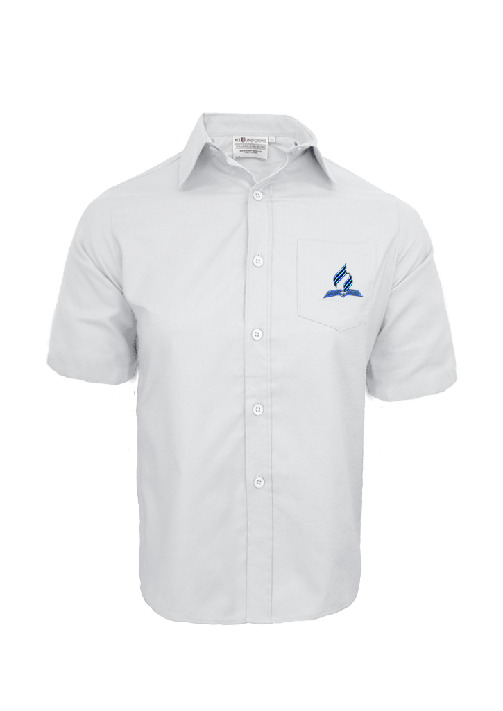 Seventh-day Adventist SS Shirt White Adult